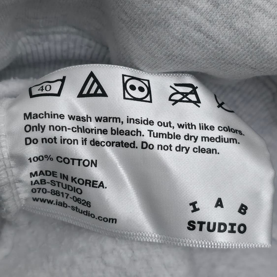 [XL] IAB Studio 아이엡 스튜디오 후드티 상품이미지9