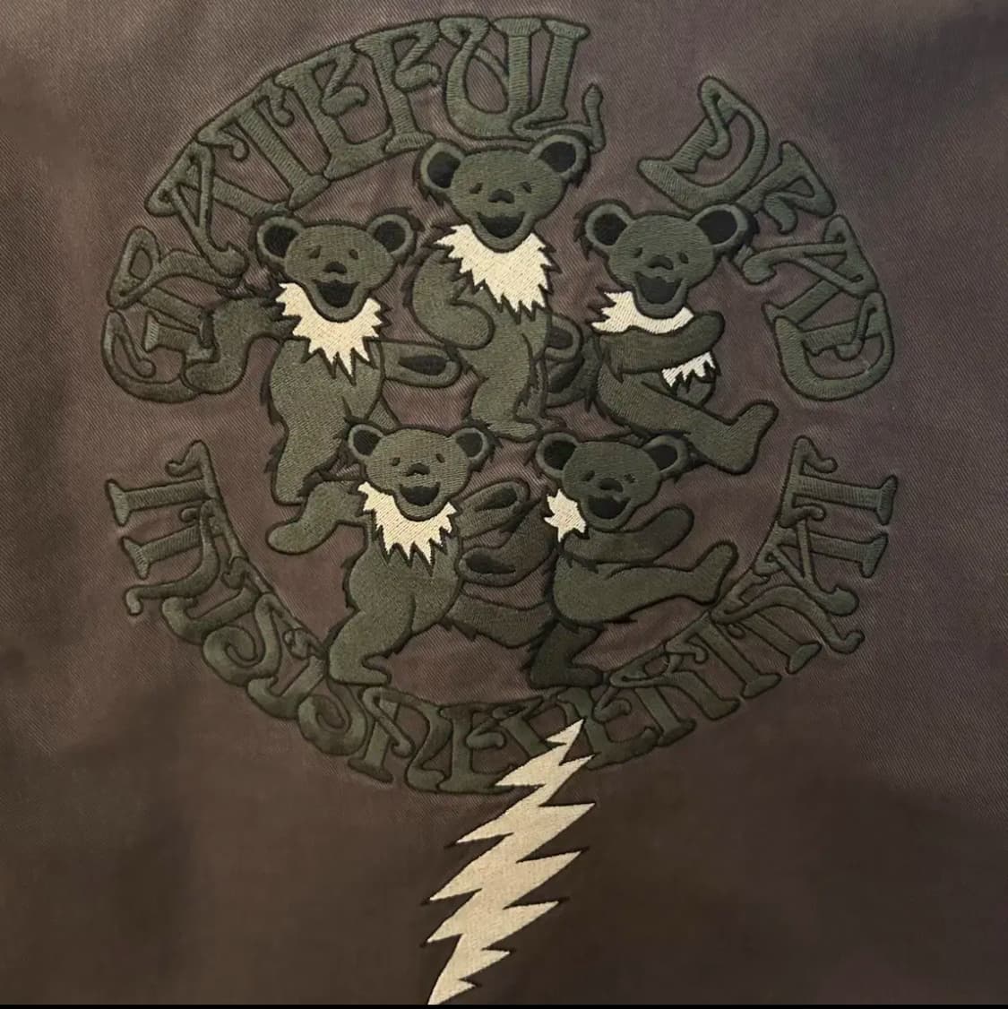 [m] 디스이즈네버댓 그레이트풀데드 라이트닝 카펜터 자켓 상품이미지5