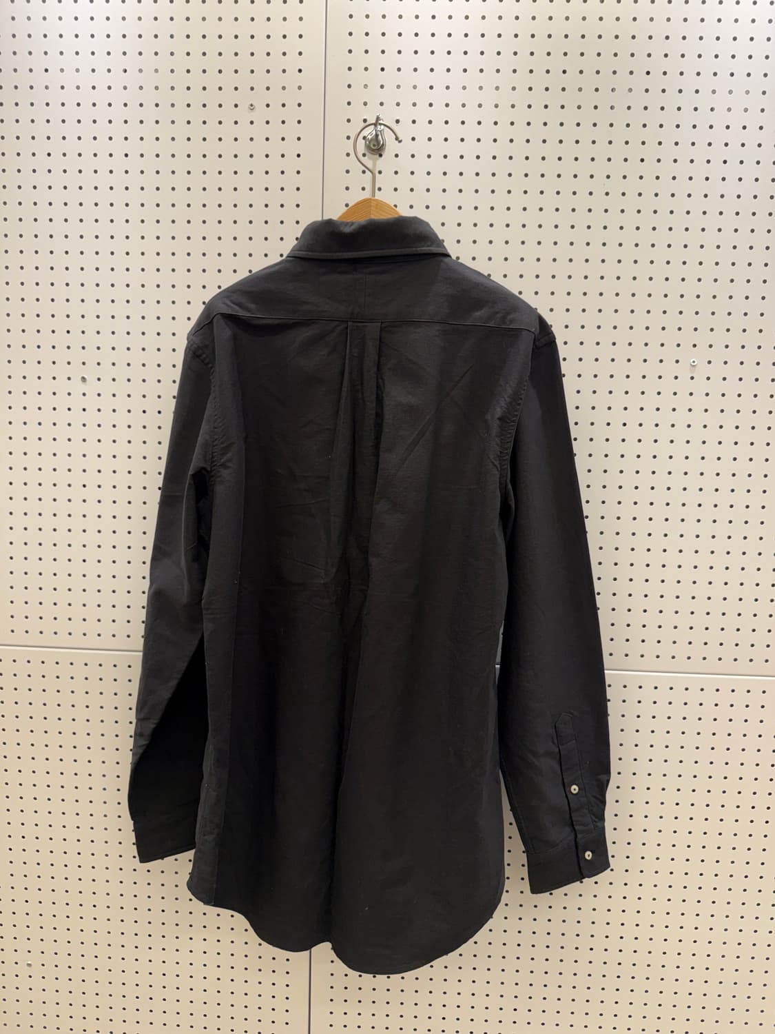 폴로랄프로렌 가먼트 다이 옥스포드 셔츠 블랙 U1573 상품이미지3