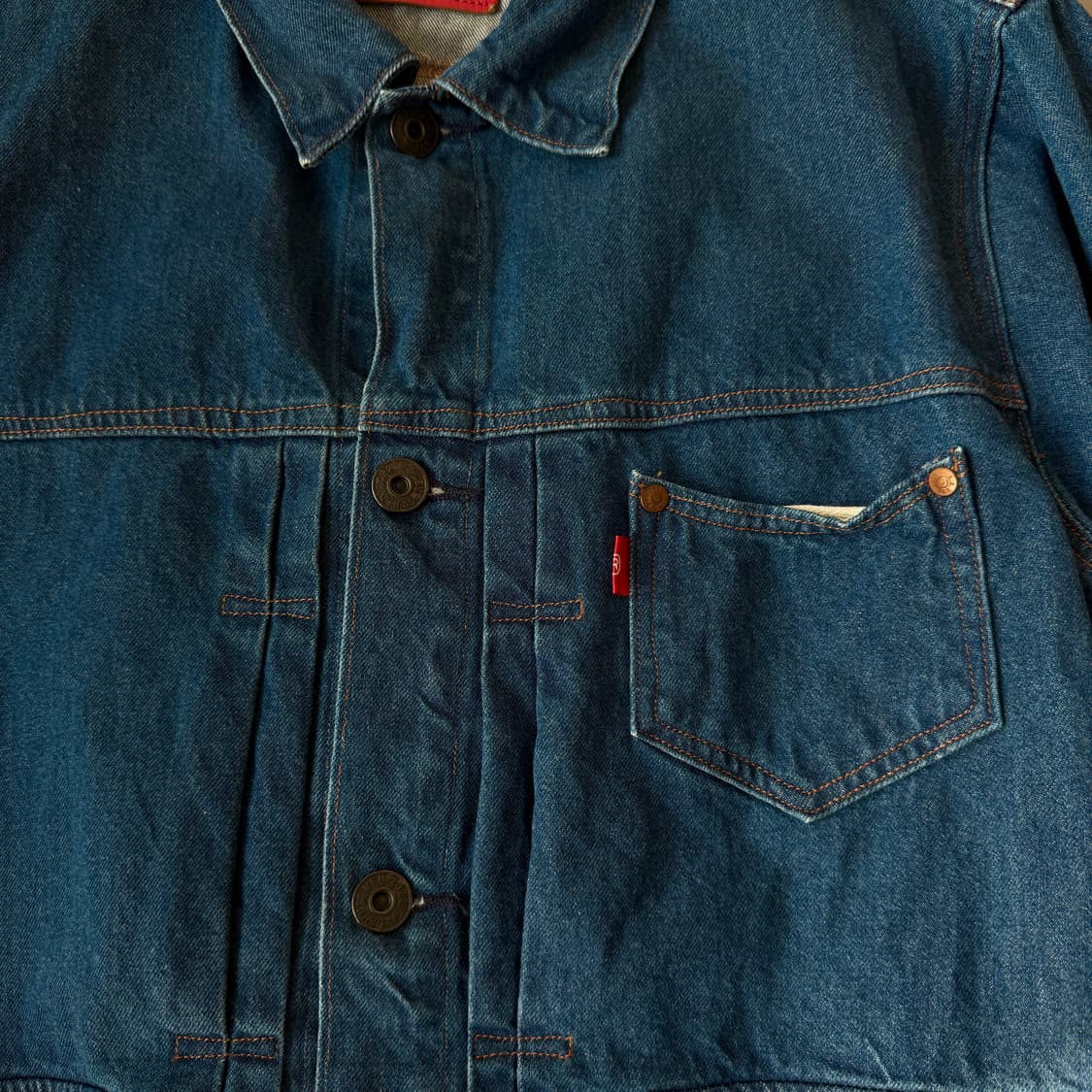 리바이스 레드 데님 자켓 청자켓 상품이미지3