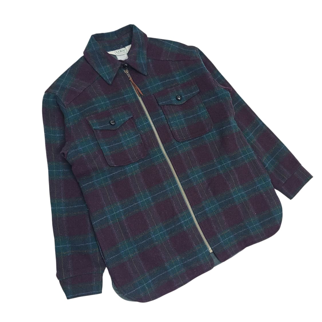 '90s L.L.bean 클래식 울 셔켓 상품이미지1