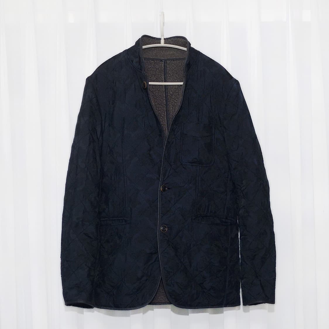 시리즈 (series) 이너울 시어링 카모플라쥬 퀼팅자켓 (95-100) 상품이미지1