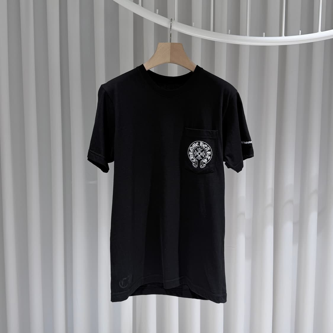 (A+/M) / 크롬하츠 홀스슈 로고 반팔 티셔츠 블랙 상품이미지2