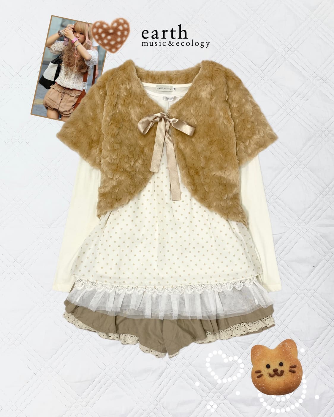 ꒰ঌ 라떼갸루 로걀 도트 세트 ໒꒱ 상품이미지1