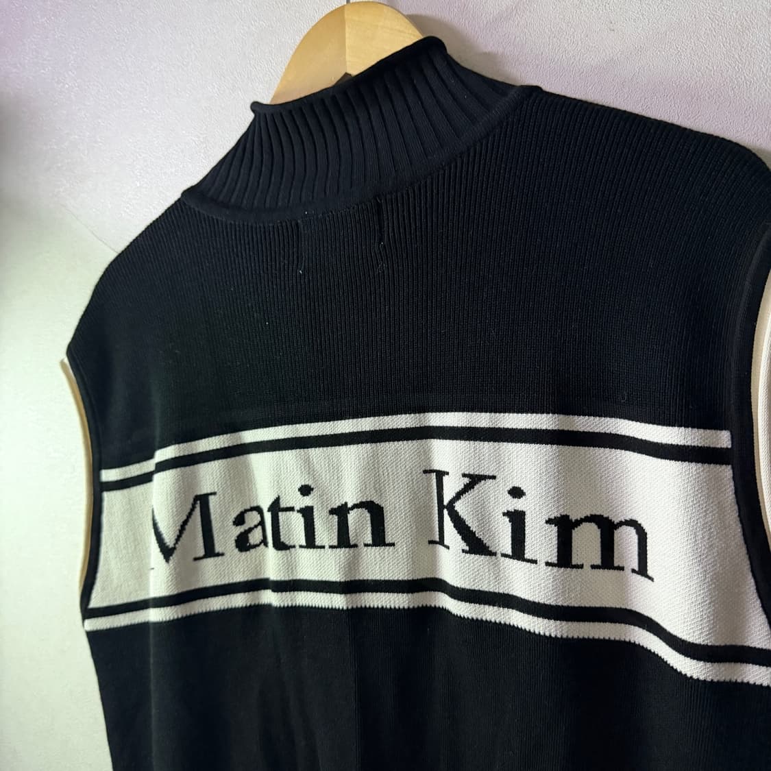 마뗑킴 니트 베스트 집업  L (여성 66정도) 상품이미지1