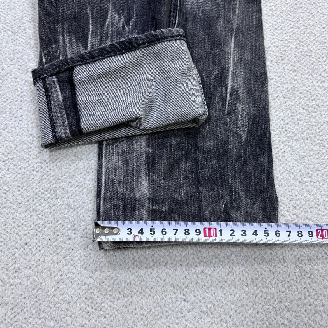 W28 L32 디젤 빈티지 워싱 데님 팬츠 0429E 상품이미지10