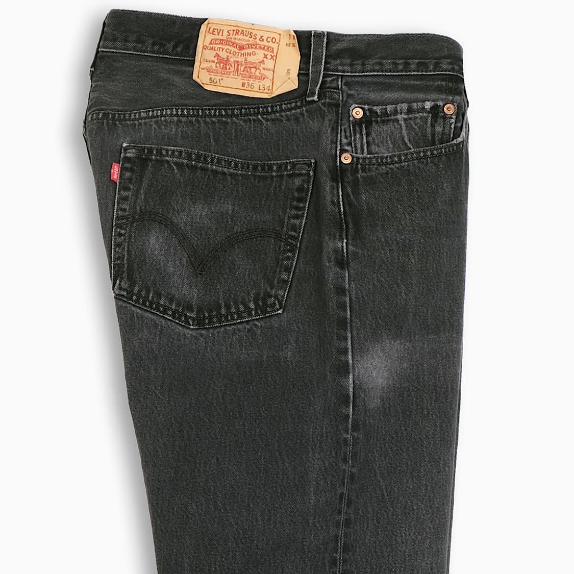 빈티지 리바이스 501 흑청 34 인치 LV50136523 상품이미지5