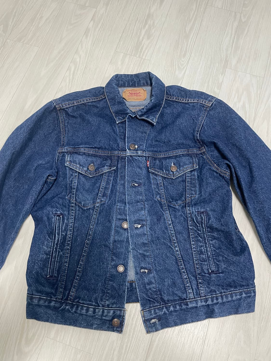levis 80s 빈티지usa 트러커 71506-0216 44L 리바이스 상품이미지1