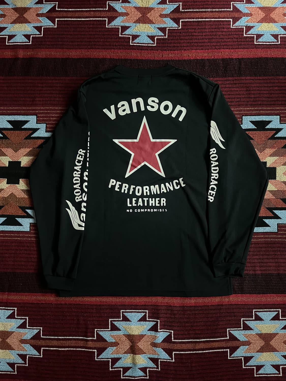 밴슨 VANSON 롱슬리브 긴팔 모터사이클 바이크 쵸퍼 상품이미지1