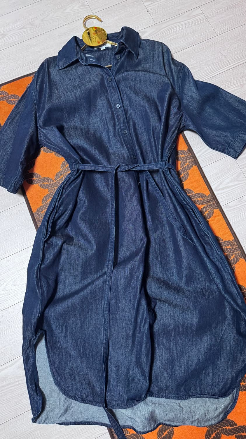COS 데님 셔츠 원피스 사이즈 40 상품이미지1