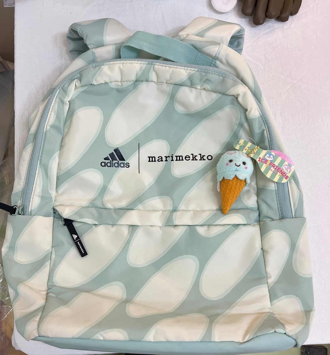 마리메꼬 X 아디다스 쌈무색 백팩 🧼 상품이미지7