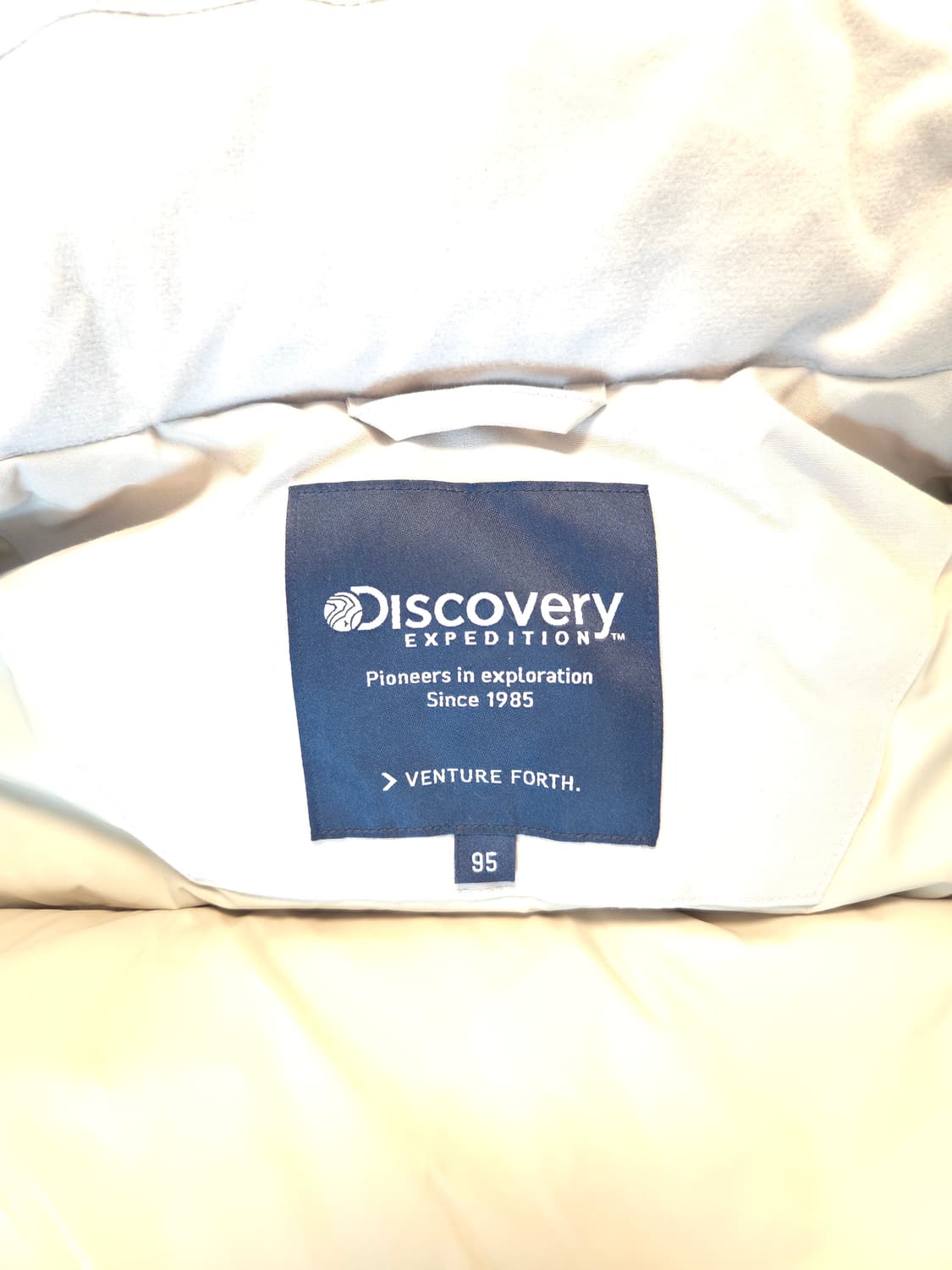 디스커버리 아이보리 패딩 점퍼 95 상품이미지3