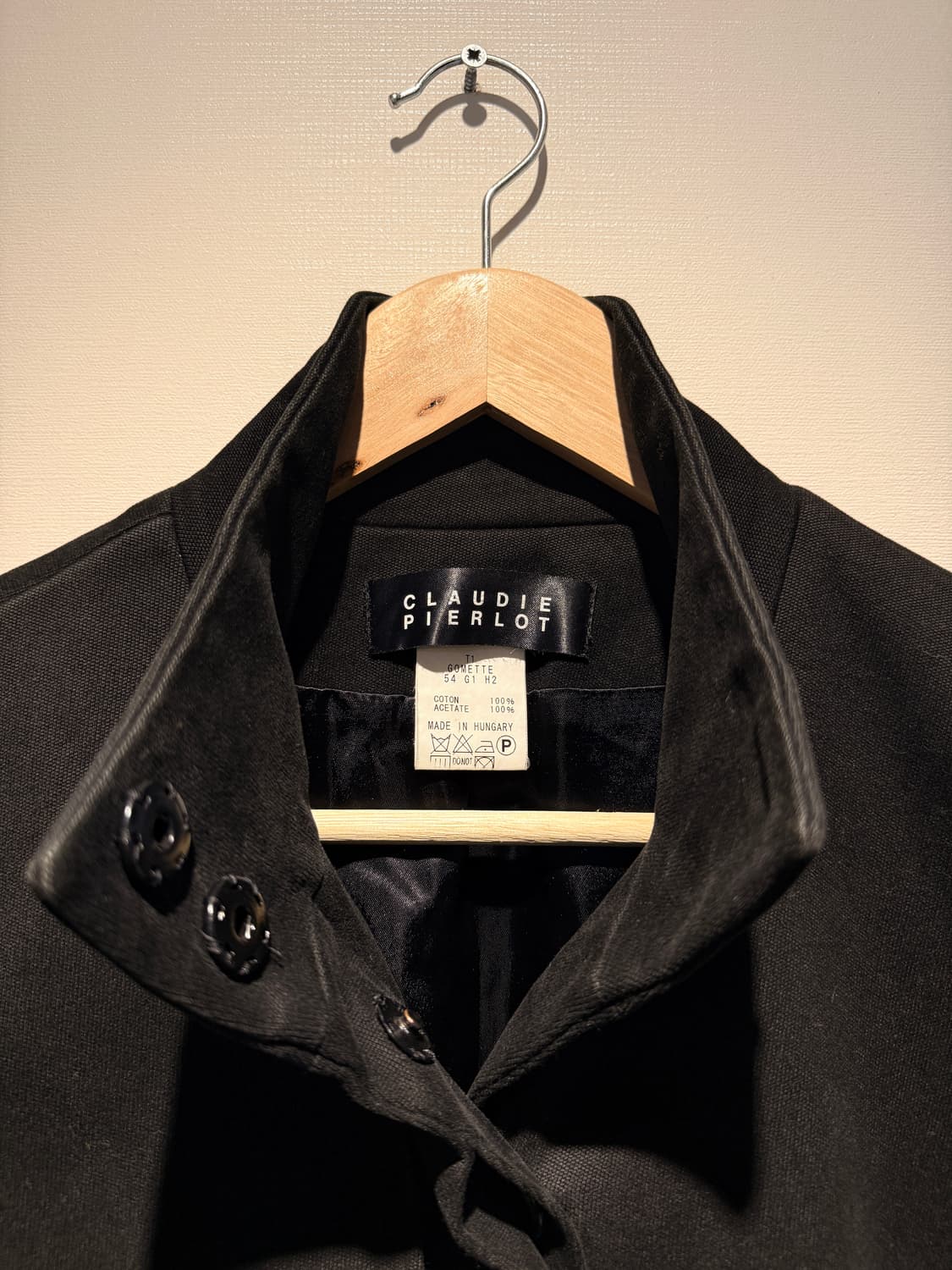 00s Asymmetric Cotton Coat 상품이미지4