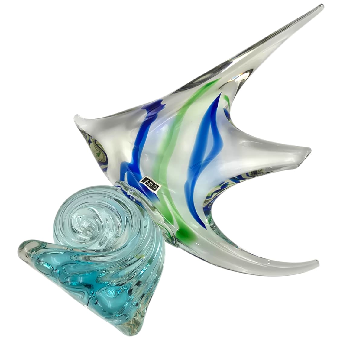 70s 멀티글라스 엔젤피쉬 특대형 오브제 상품이미지4