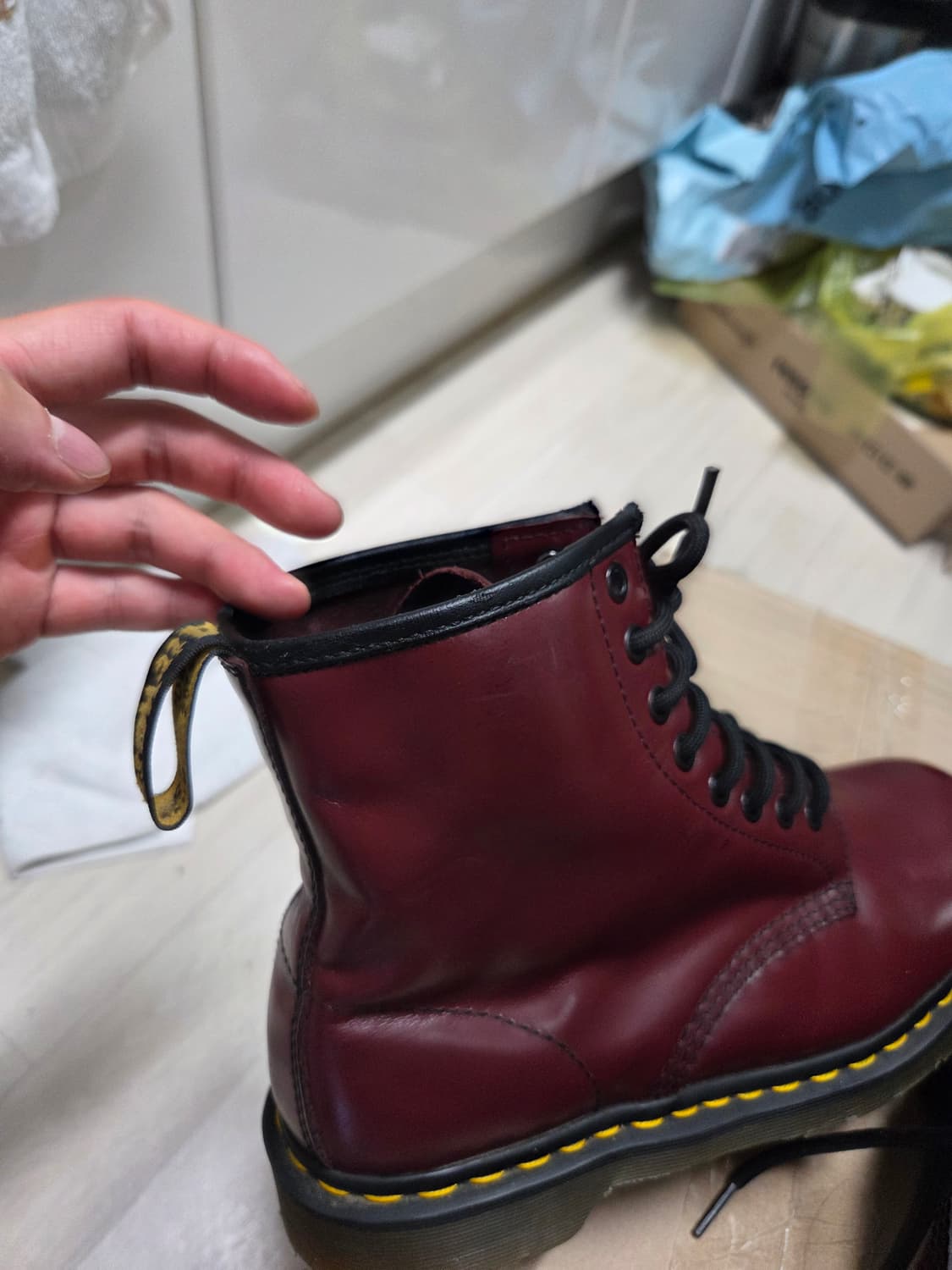 닥터마틴 체리레드 uk7  상품이미지4