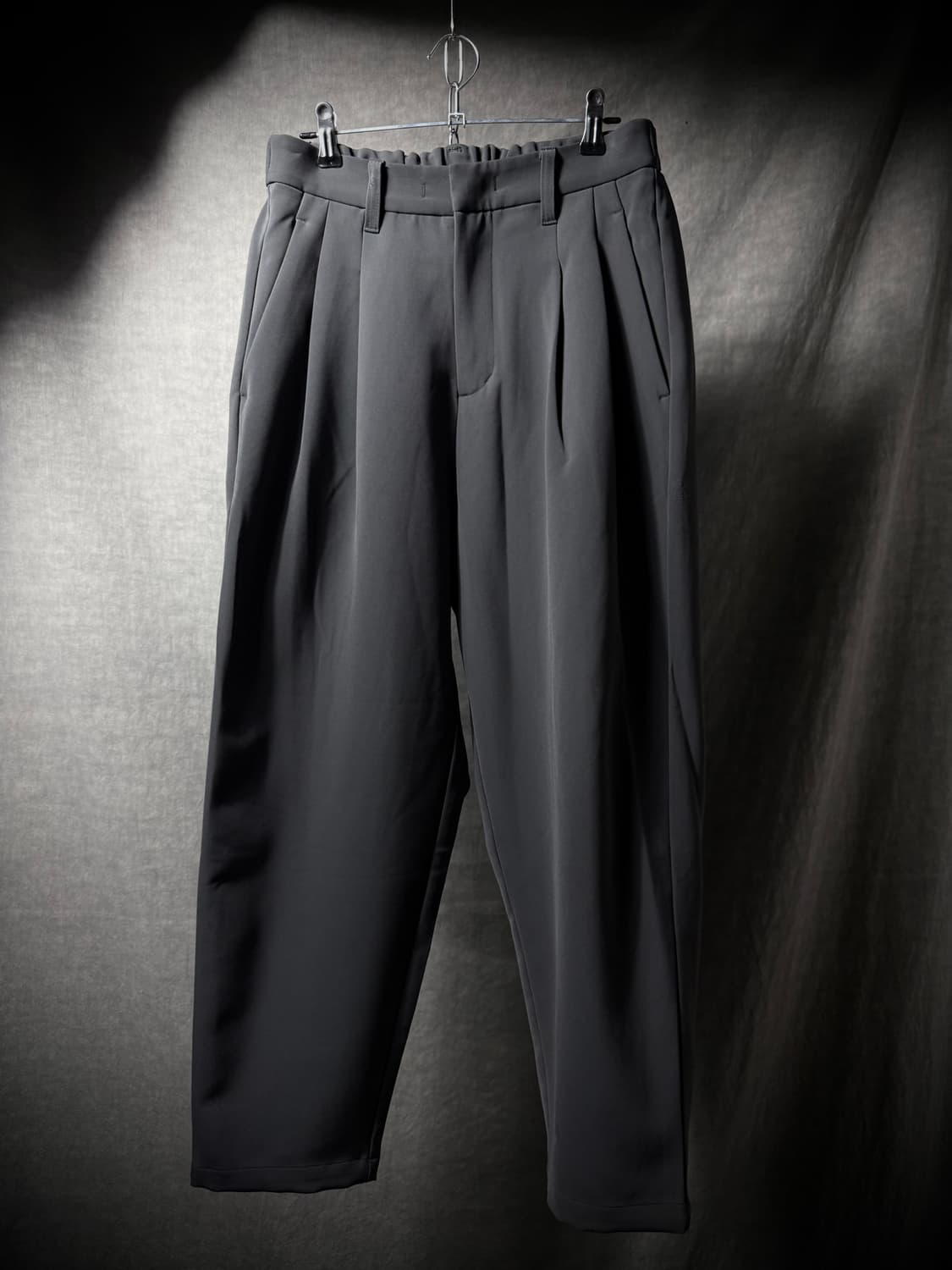 Attachment Stretch Wide Tapered Slacks 상품이미지2