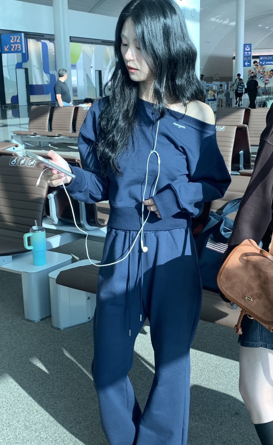 메리온 위즐 트레이닝 세트, 네이비 M 상품이미지1