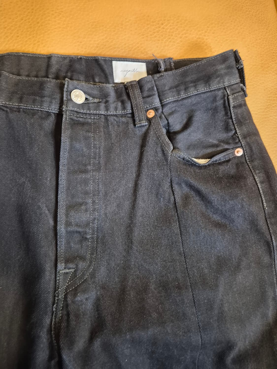 youth 리바이스 리메이크 004 흑청데님 상품이미지2