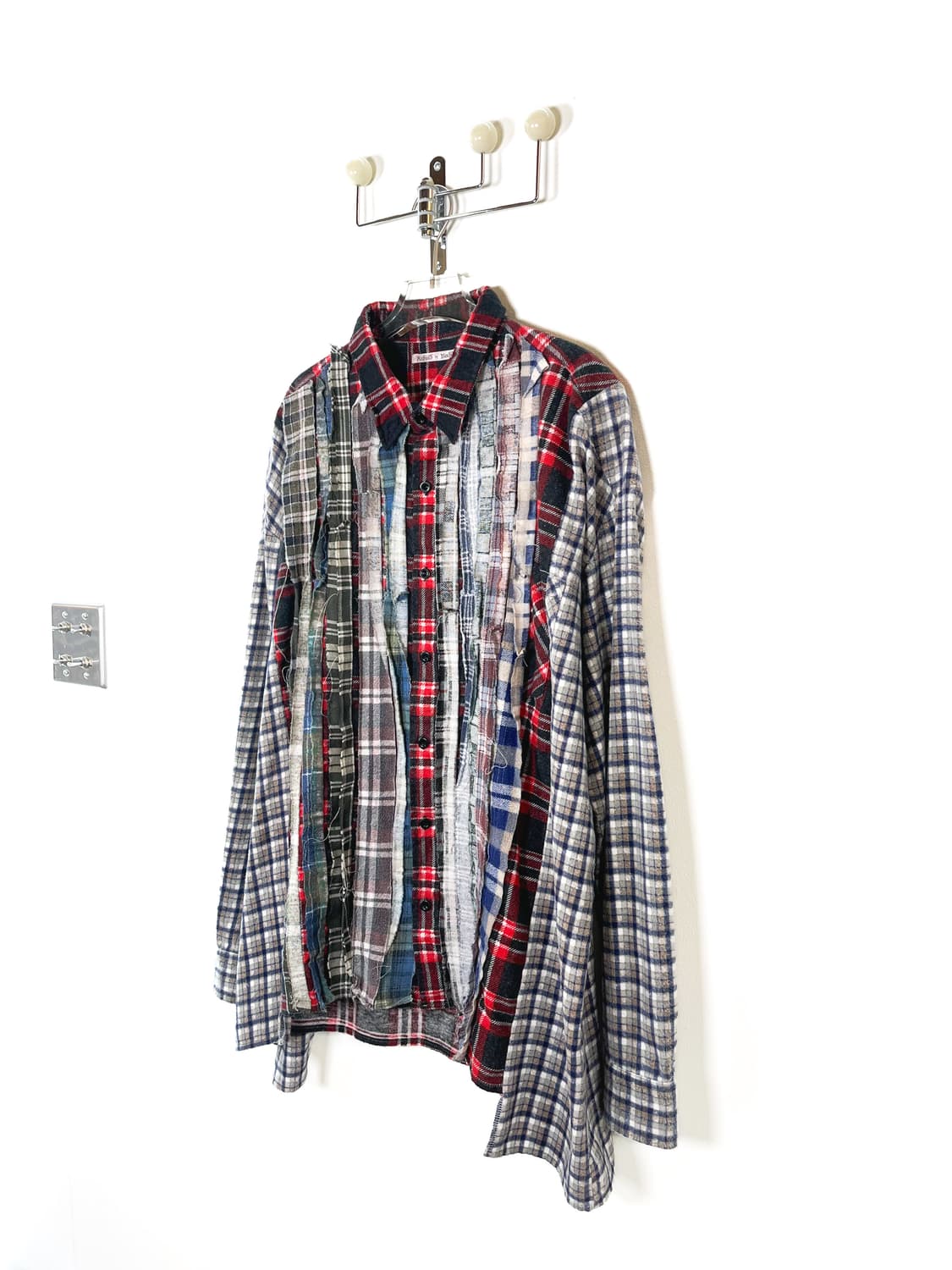 니들즈 플란넬 패치워크 셔츠 상품이미지1