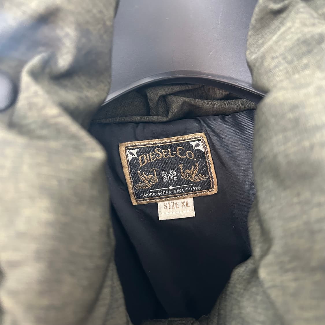 디젤 데님패널 패딩 상품이미지7