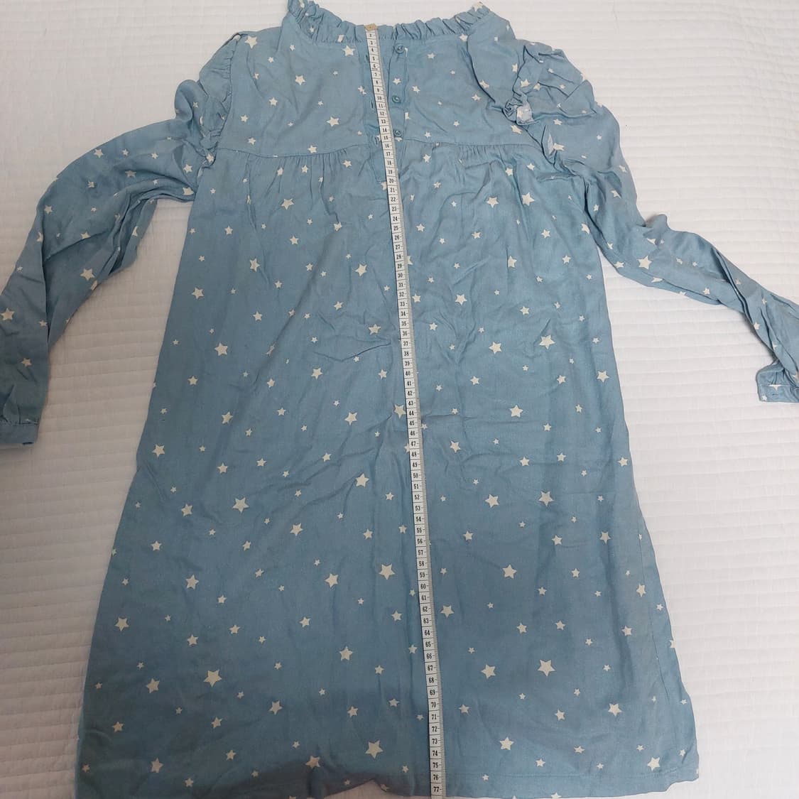 모리걸 너드 별무늬 레이스 블라우스 상품이미지3