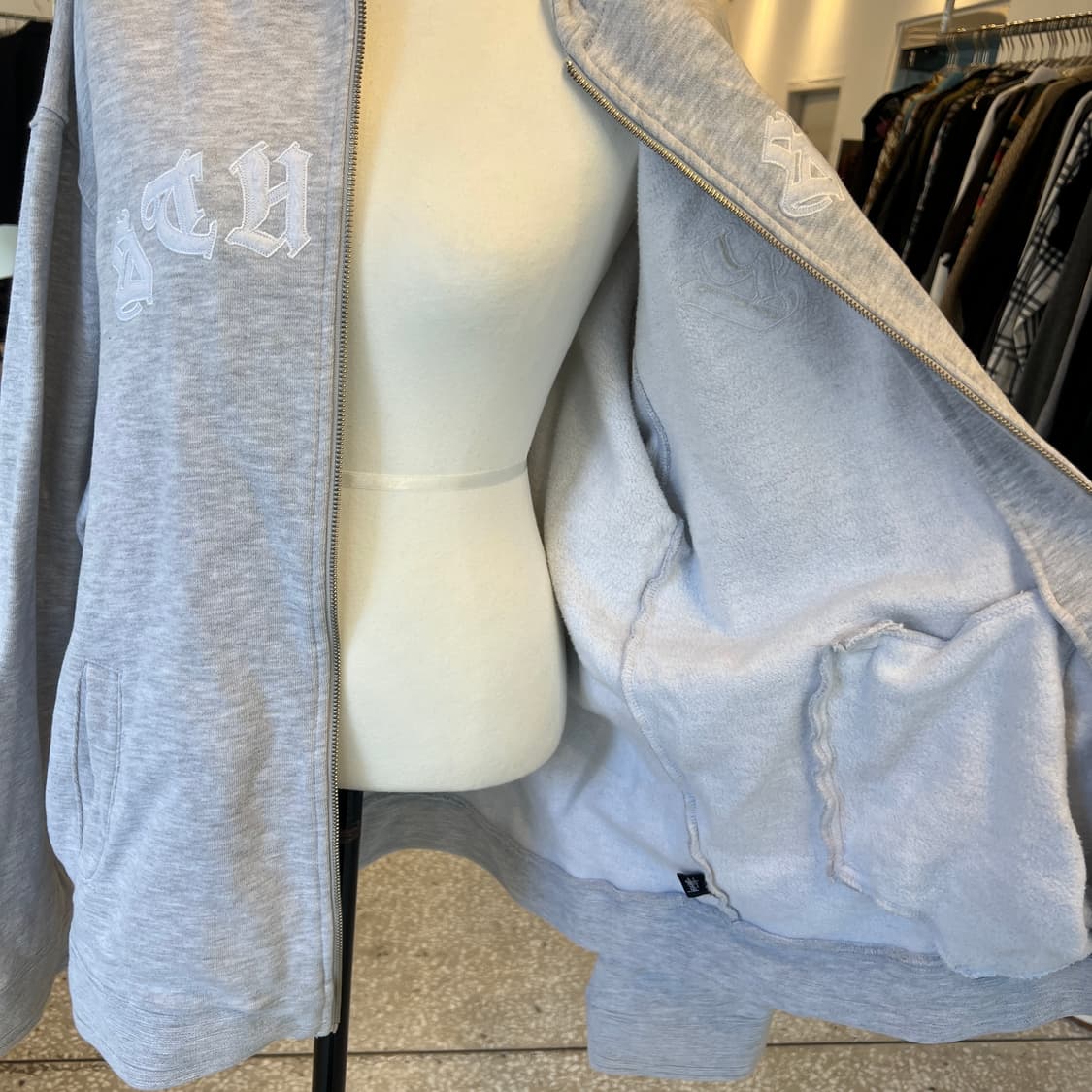 Stussy Melange Hoodie Up 상품이미지6