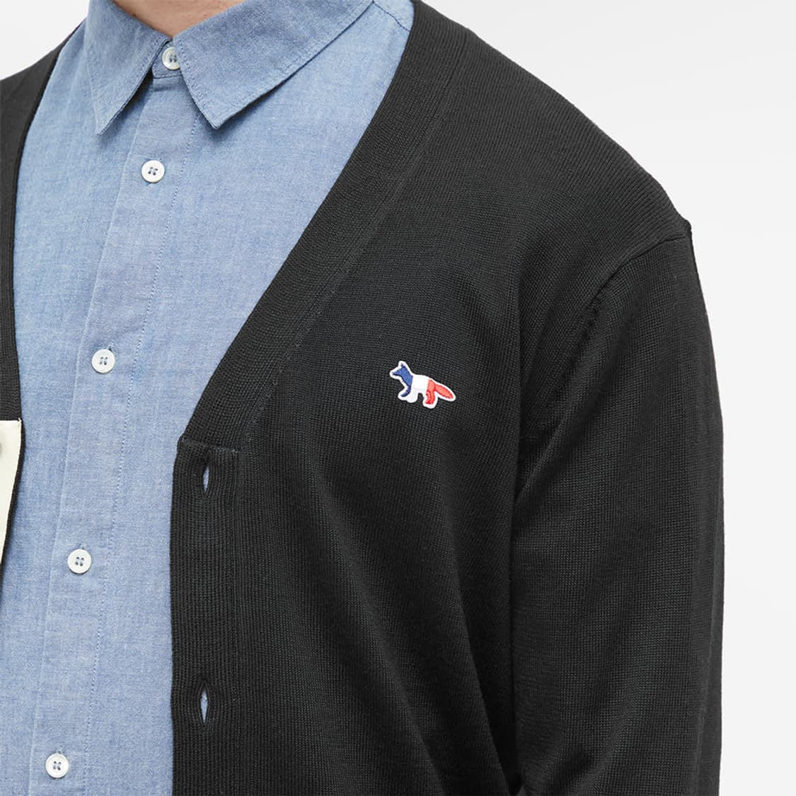 메종키츠네 신형 트리컬러 폭스 가디건 상품이미지4