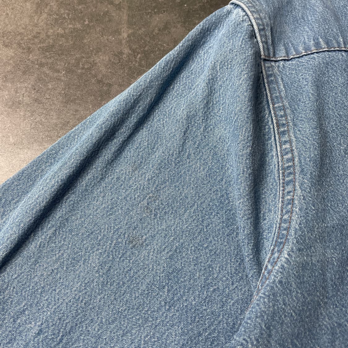 WRANGLER 랭글러 빈티지 데님 코튼 웨스턴 셔츠 A00469 상품이미지9