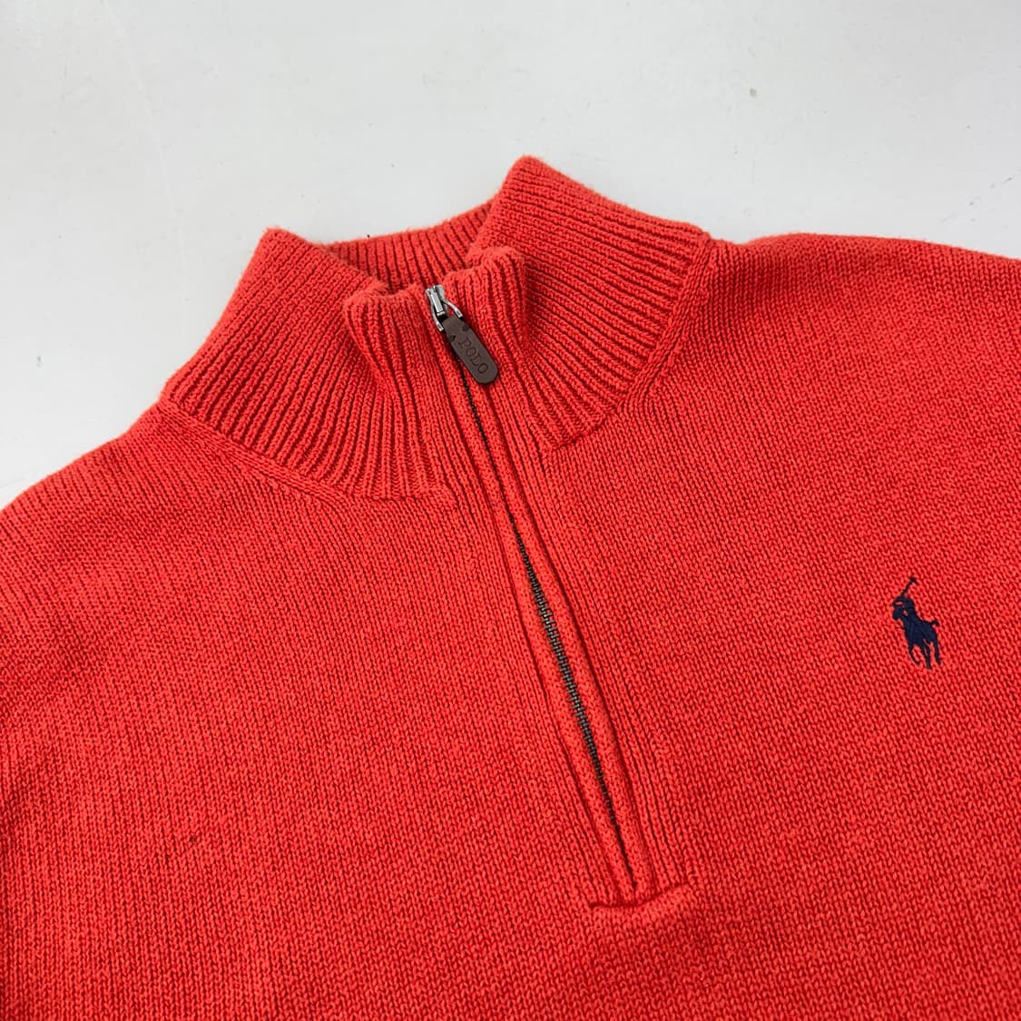 폴로 신형 포니 아노락 니트 반집업 상품이미지3