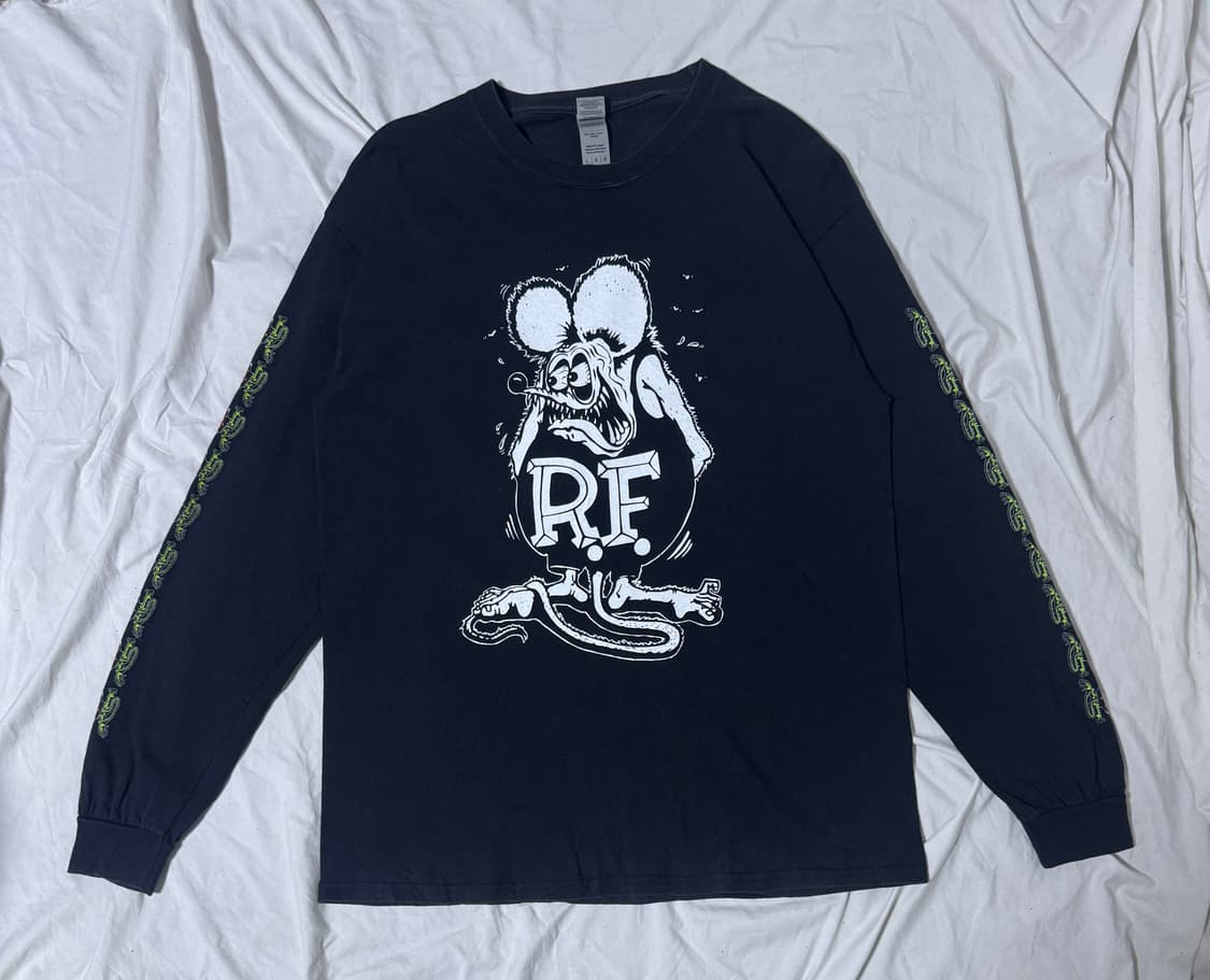 Rat fink 프린트 롱슬리브 에드 로스  상품이미지2