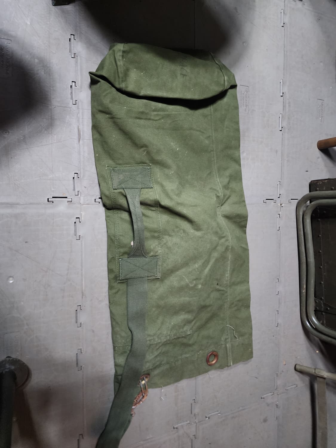 영국군 캔버스 미니 더블백 상품이미지3