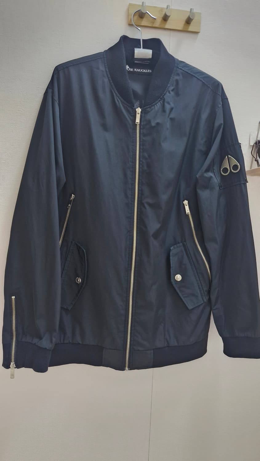 무너스클 CONCORDE  BOMBER  로고패치 봄버자켓 상품이미지2