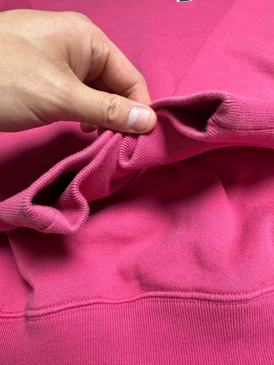 [XL]팔라스 셔닐 트라이퍼그 크루 베리 레드 - 24FW  상품이미지3