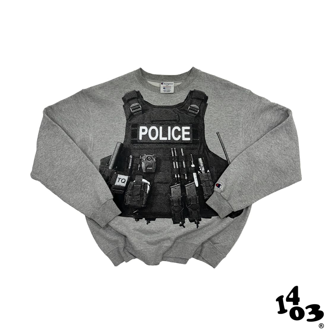 POLICE VEST 커스텀 맨투맨 🚓🚨 상품이미지1