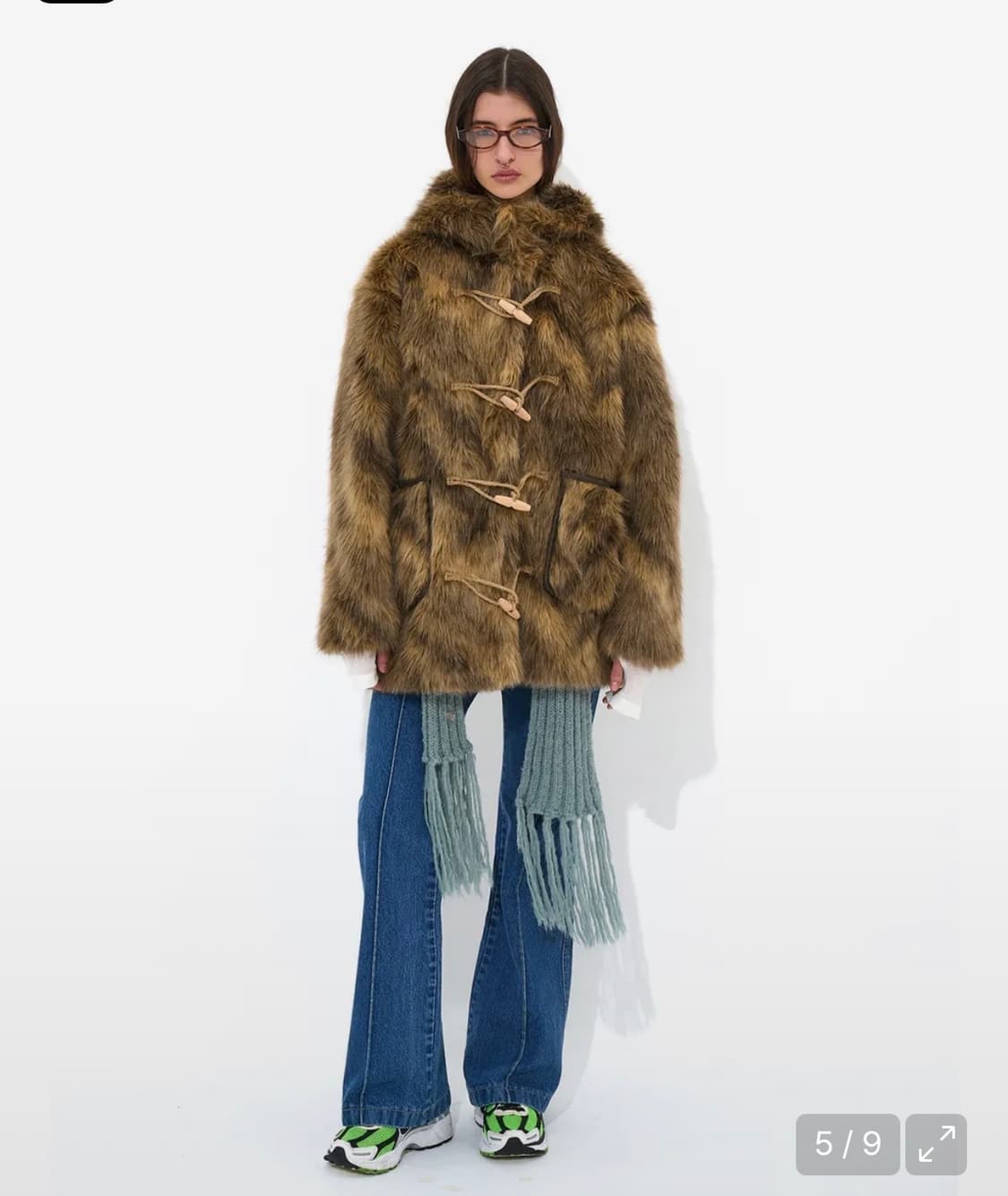 파르티멘토 후디드 더플 퍼 코트 상품이미지1