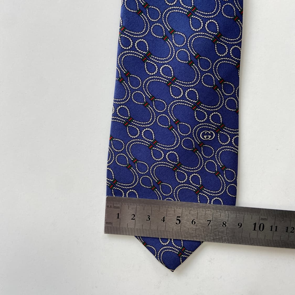 구찌(GUCCI) 심플로고 명품 정품 넥타이 8.3cm 상품이미지8