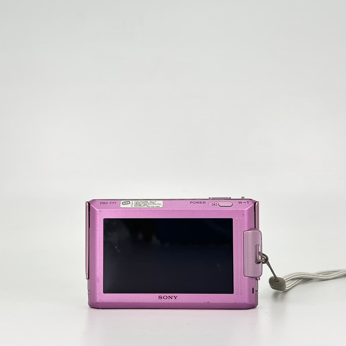소니 사이버샷 Sony Cyber-shot DSC-T77 핑크 상품이미지5