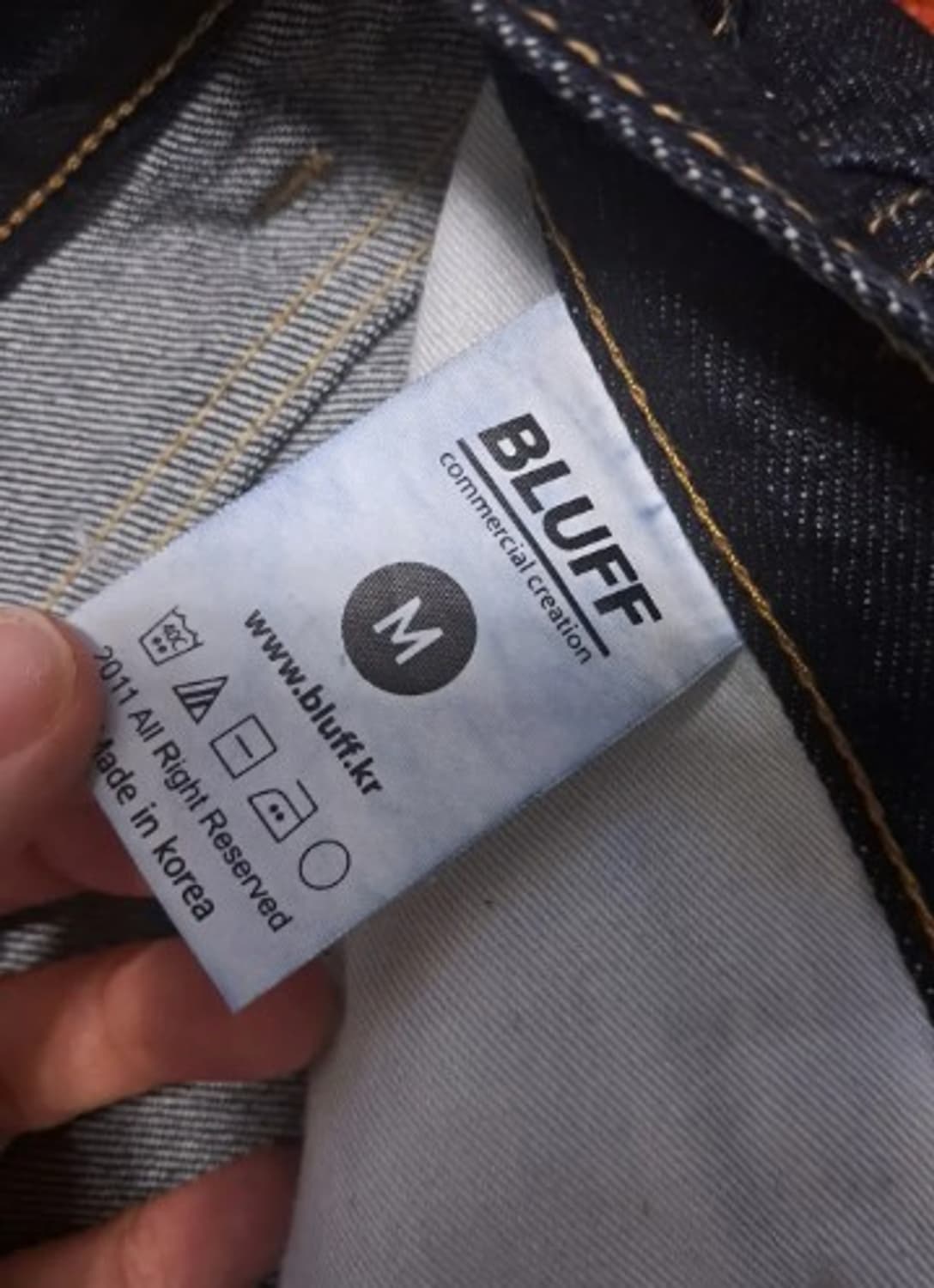 Bluff 남성 트임생지데님팬츠 M사이즈 상품이미지6