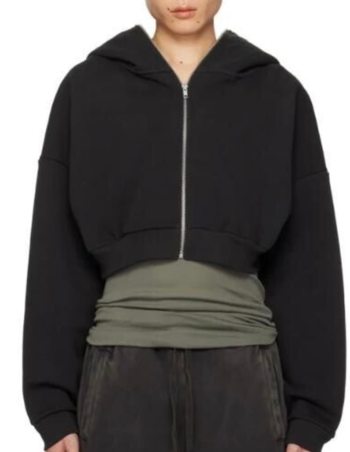 entire studio 풀집업 크롭 풀 집업 상품이미지1