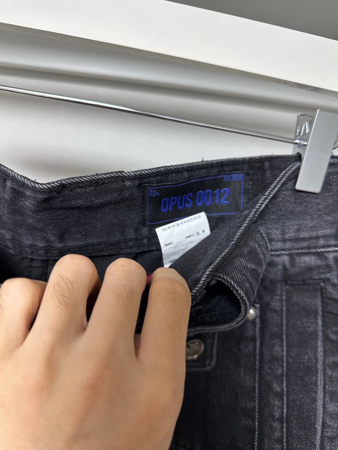 오퍼스0012 카고 데님팬츠 L 급처 상품이미지4