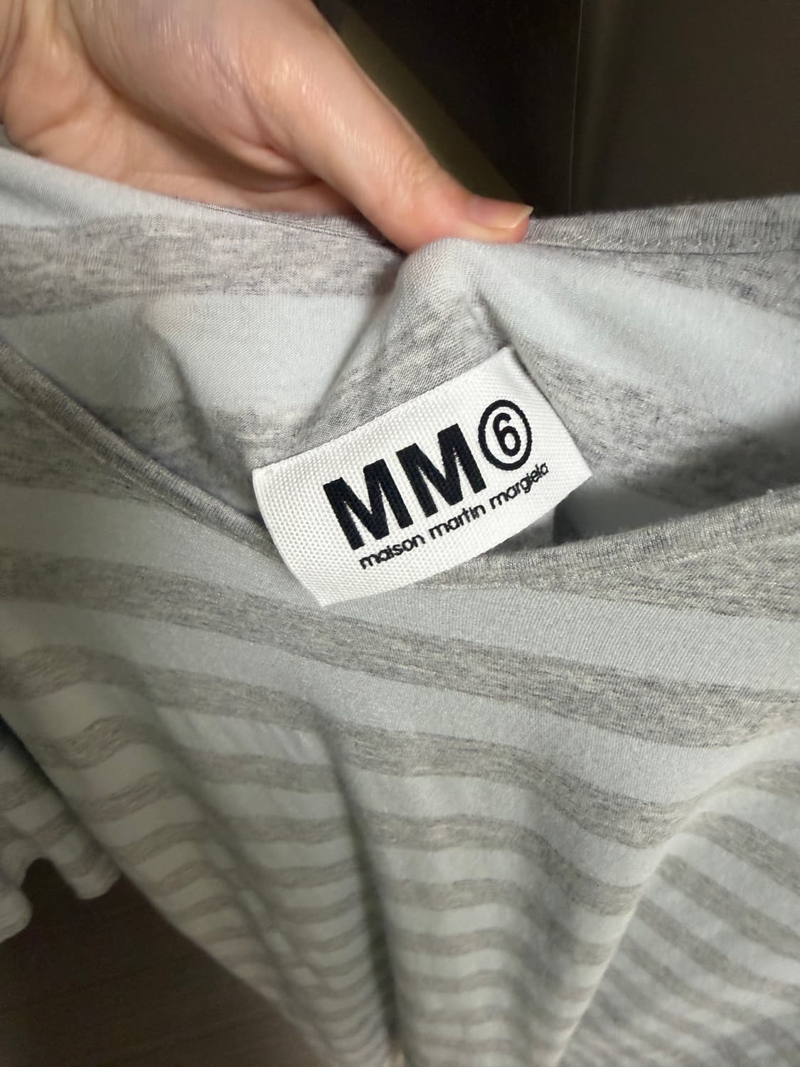 mm6 튜닉 티셔츠 상품이미지2