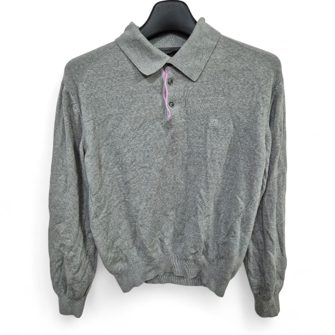 지방시 그레이 니트 폴로 셔츠 상품이미지1