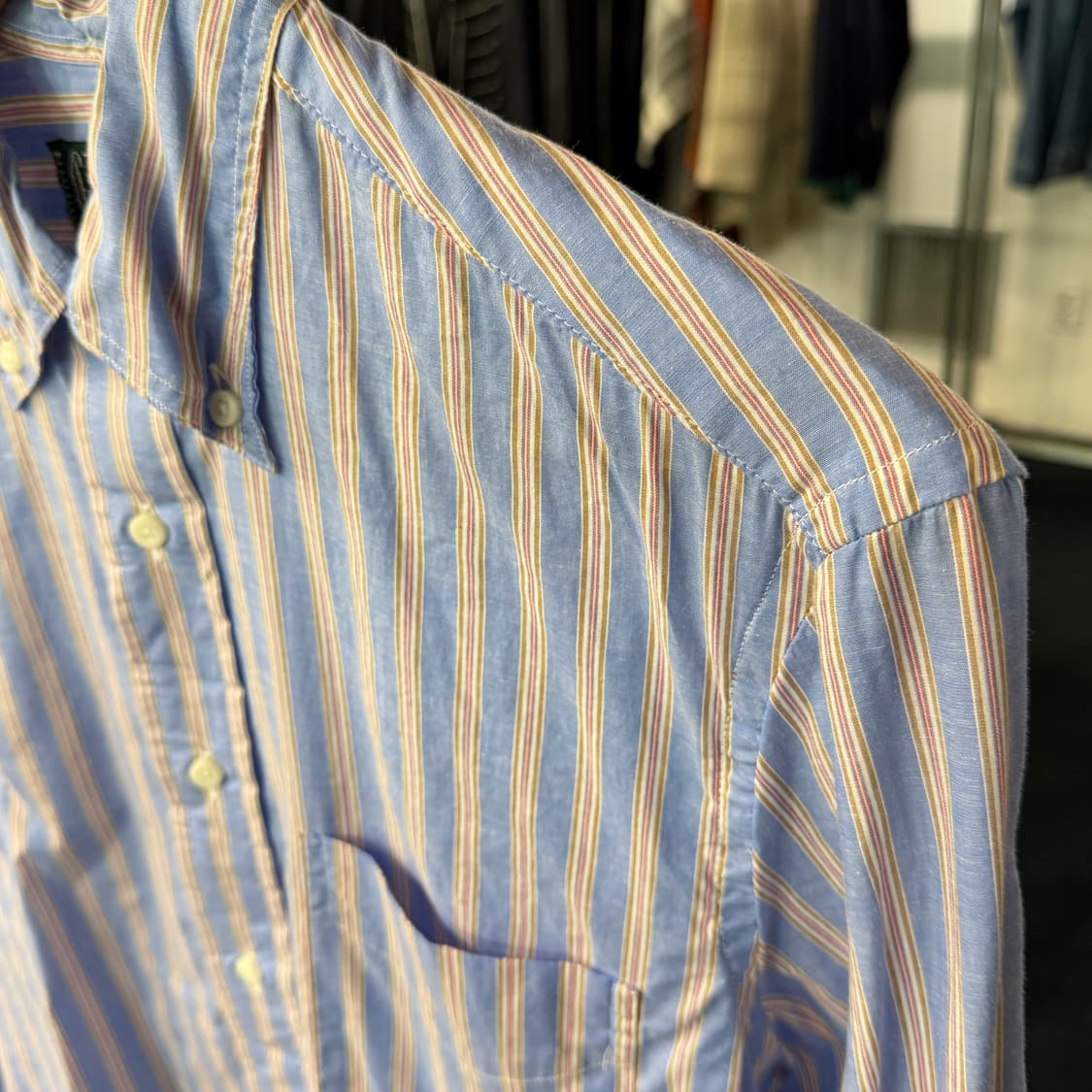 [S] GITMAN BROS 짓먼브로스 스트라이프셔츠 상품이미지3