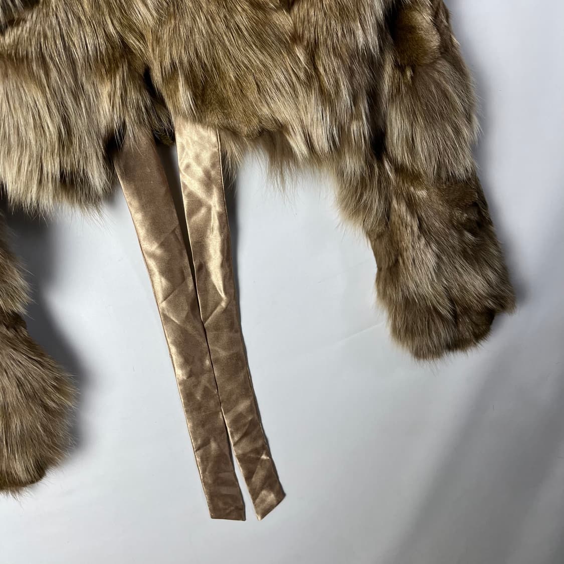 [JPN] 빈티지 라쿤폭스 크롭 퍼 자켓 (새상품) 상품이미지4