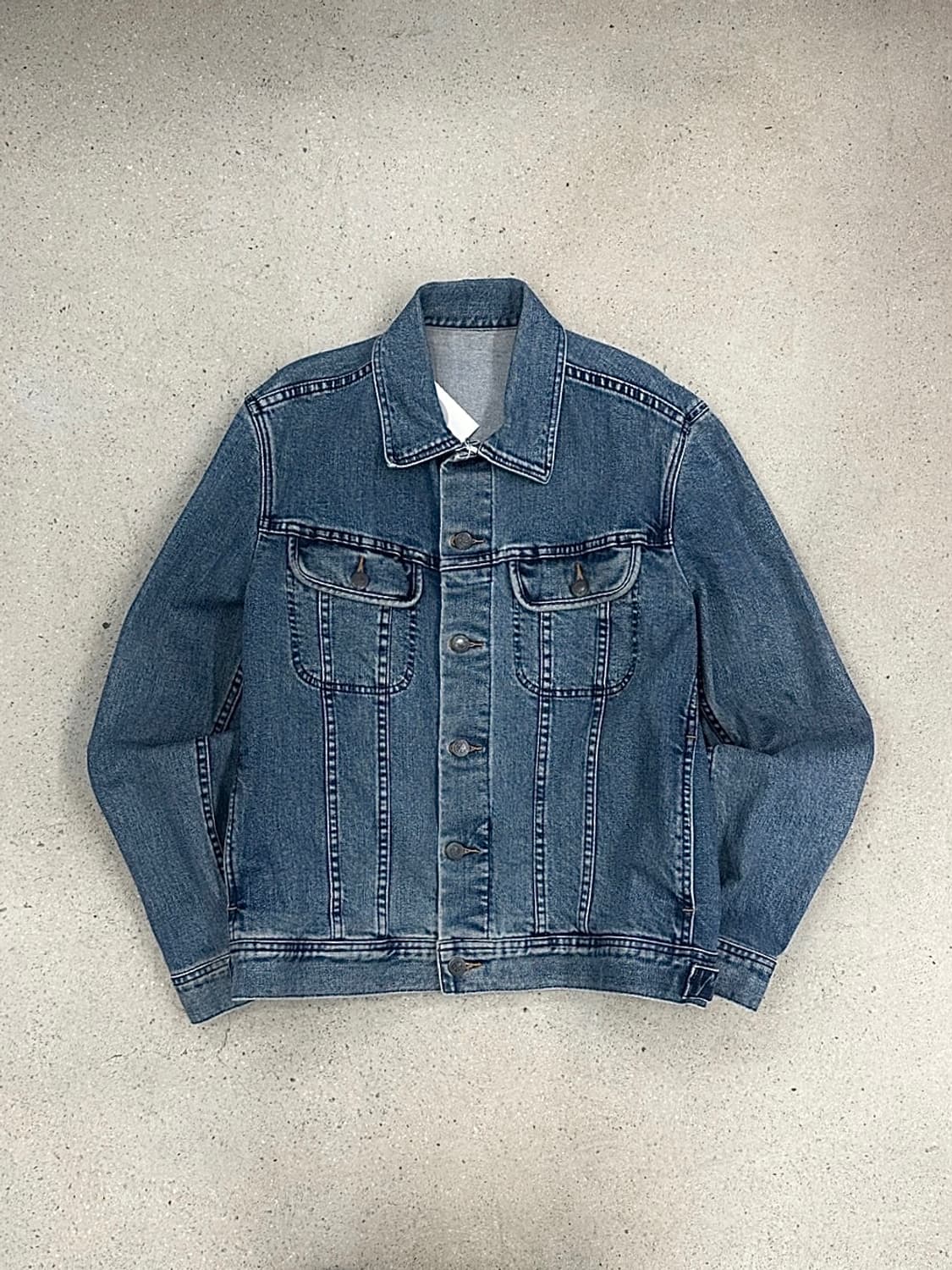 아페쎄 블루 데님 트러커 자켓 상품이미지1