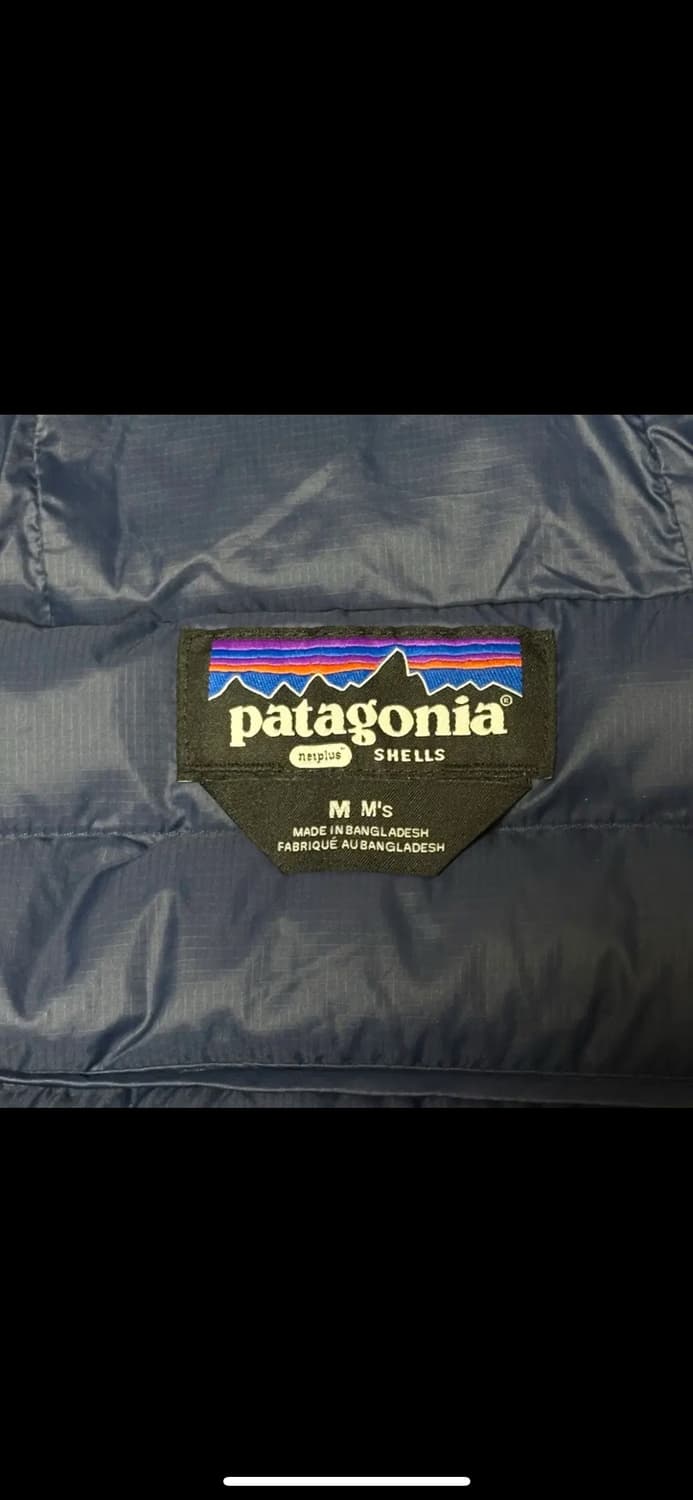 파타고니아 다운 스웨터 후디 네이비 상품이미지3