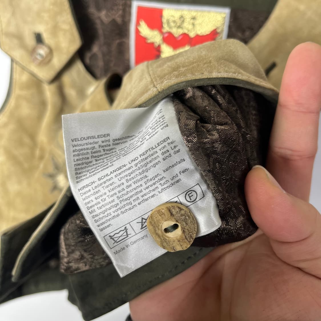 [JPN] 빈티지 웨스턴 레더 베스트 상품이미지6