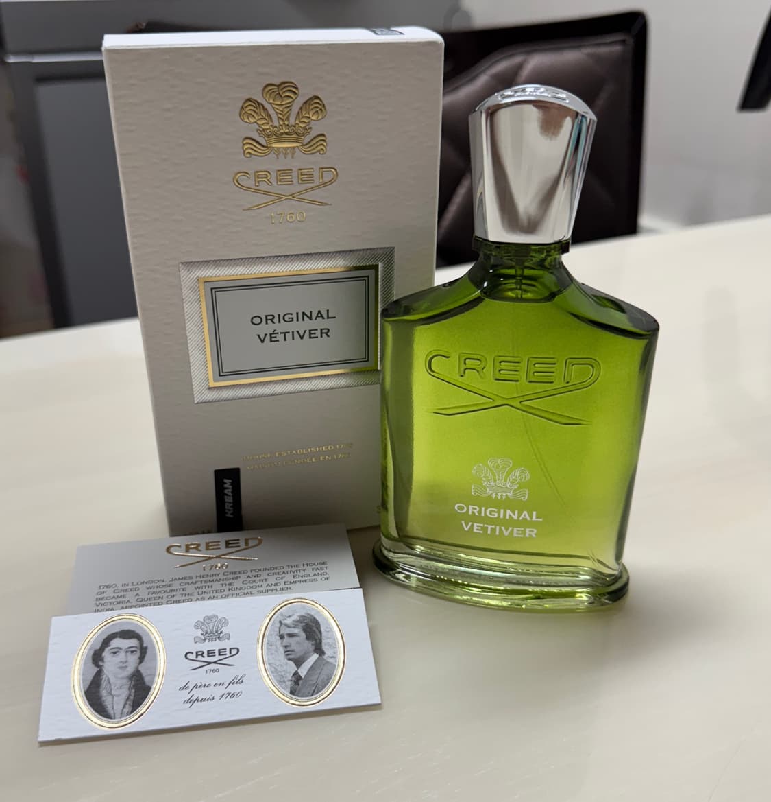 크리드 오리지널 베티버 EDP 100ml 국문택 상품이미지1