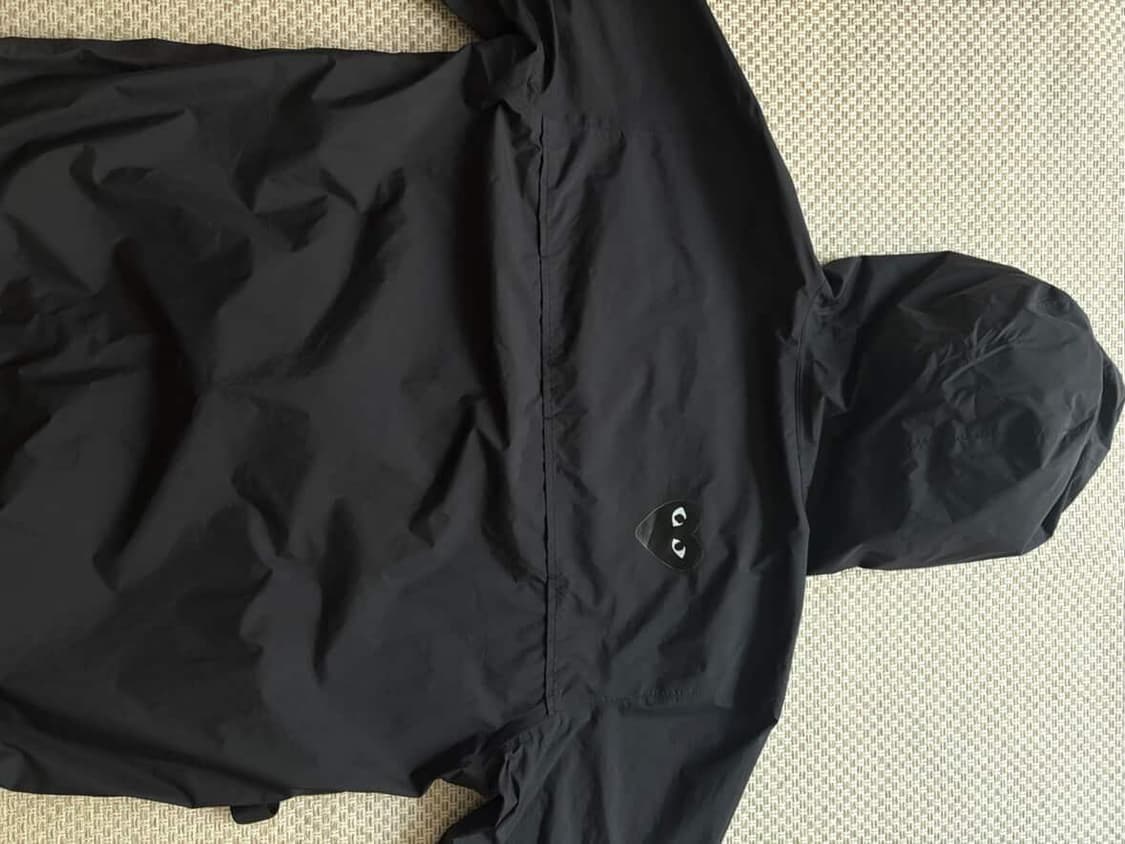 꼼데가르송 X 케이웨이 바람막이 블랙 상품이미지2