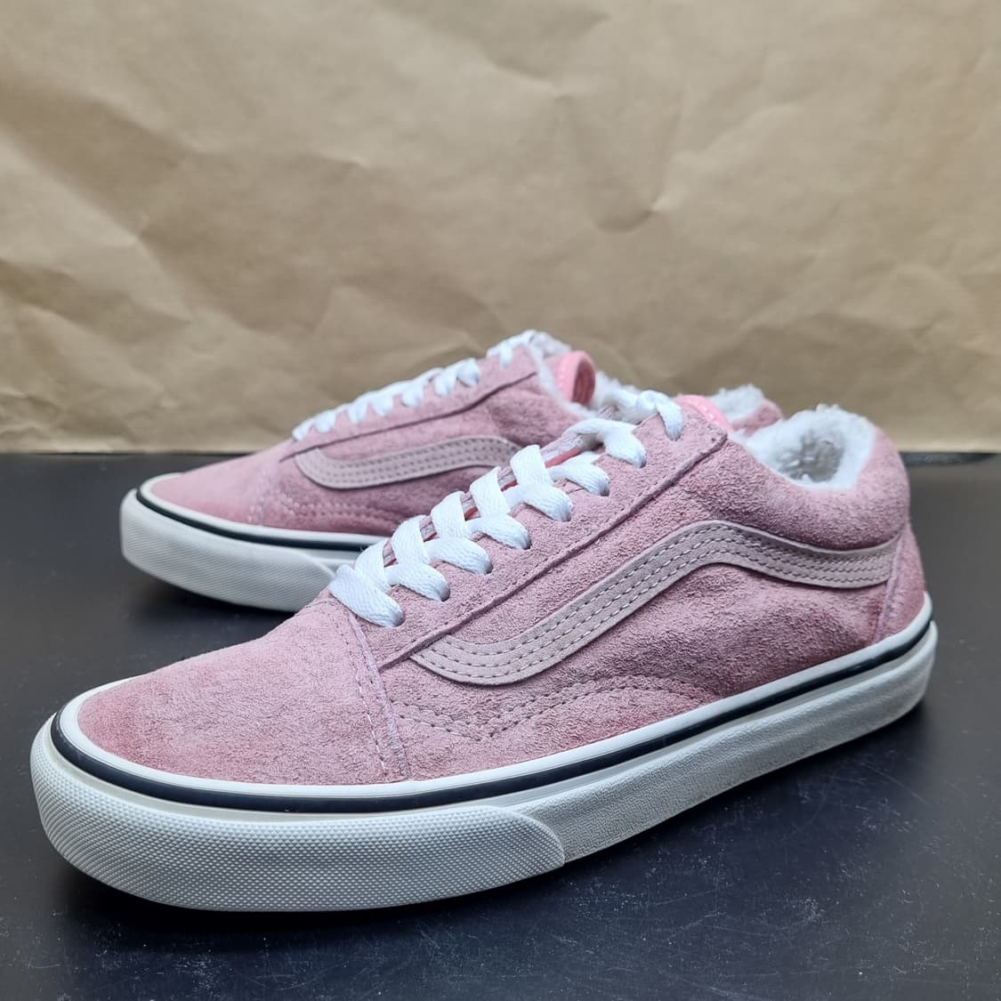 반스 안감털 핑크 스니커즈 245 상품이미지1